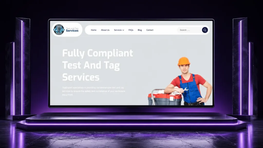 Tag Expert web sitesi tasarımı